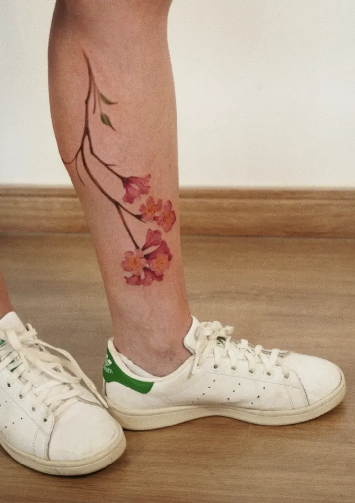 Tatuagem de Luiza Blackbird