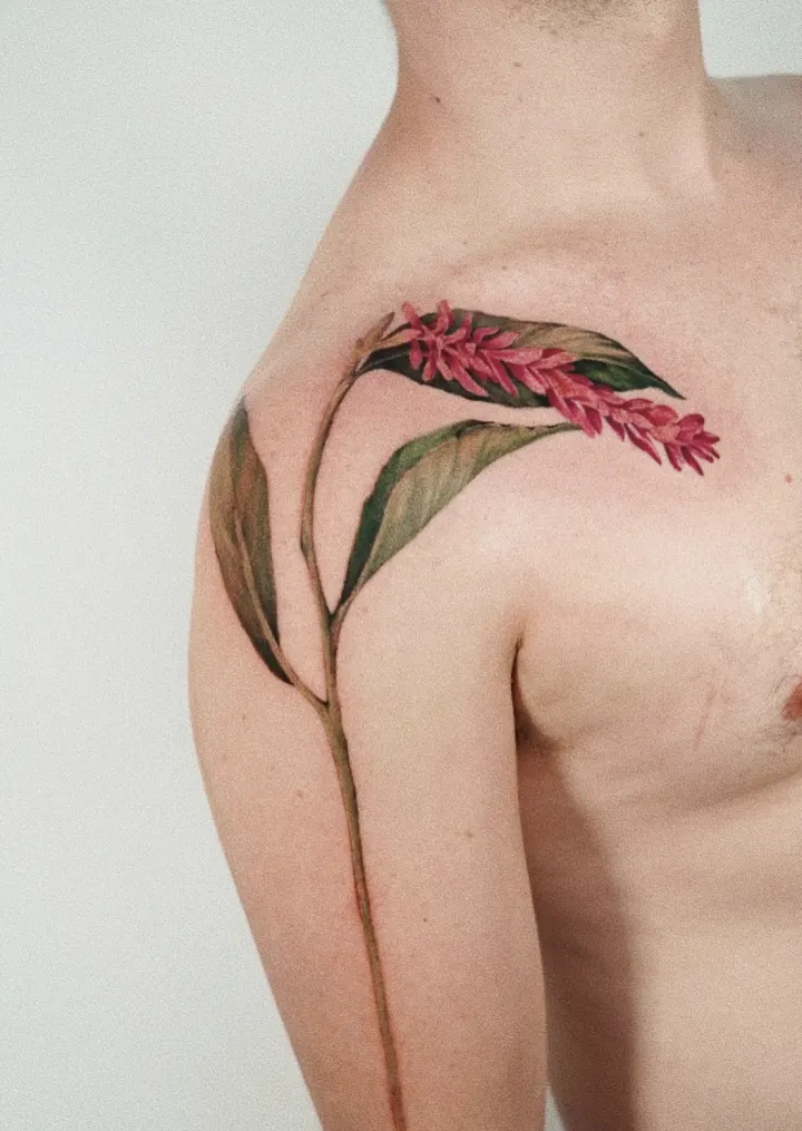 Tatuagem de Luiza Blackbird