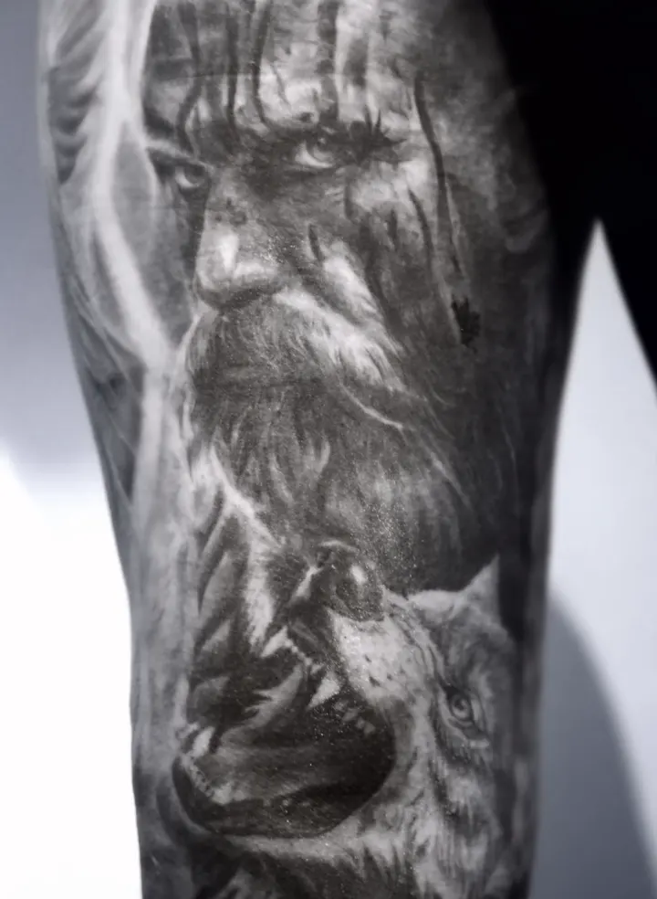 Tatuagem de Rafa Blackbird